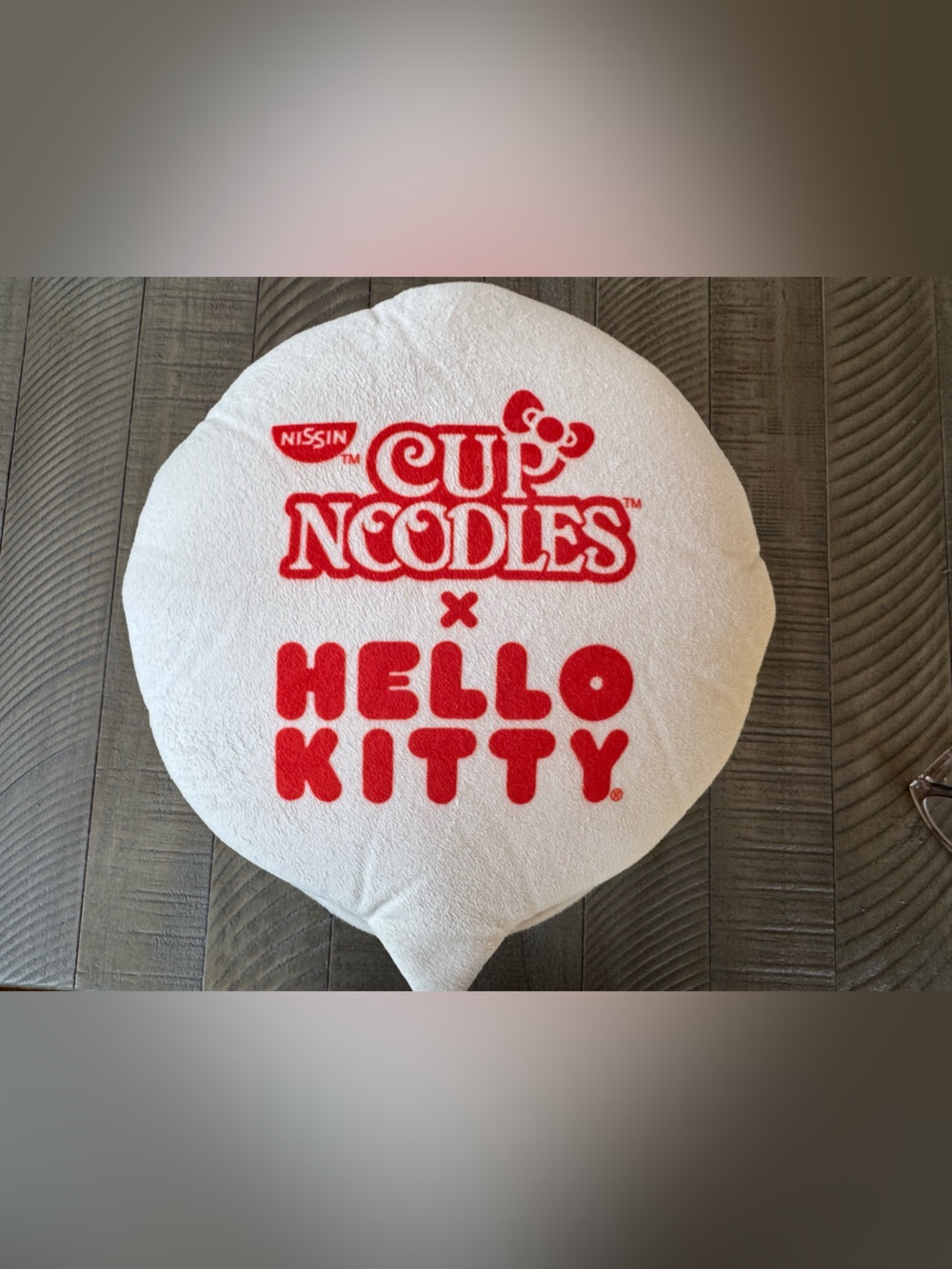 Nissin Cup Noodles - Hello Kitty Plush Container Kidrobot - Picture 8 of 15